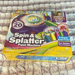 Creative kids Spin& Splatter paint machine